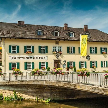 Hotel Zum Braeu Kinding Exteriör bild